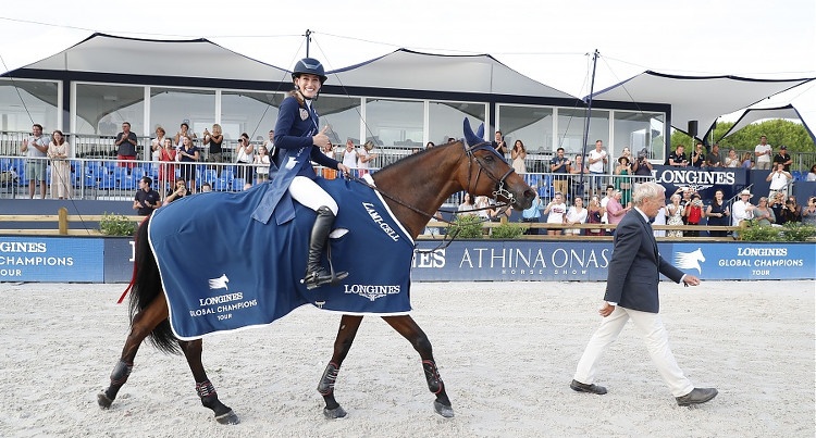 Jessica Springsteen (USA) & RMF Zecilie (Acolord x Canturo) w Ramatuelle (FRA), fot. Stefano Grasso/LGCT