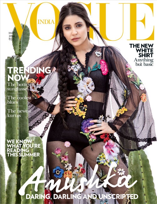 Fashion: Anushka Sharma for Vogue India 2016 cover