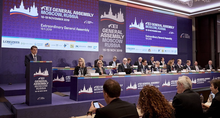 FEI General Assembly 2019 Moscow, fot. FEI/Liz Gregg