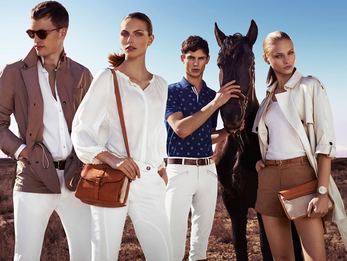 Massimo Dutti The Equestrian Collection Summer 2015 main