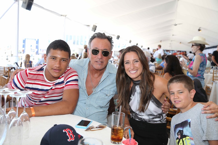 LGCT Miami Beach 2015: Bruce Springstin with daughter Jessica