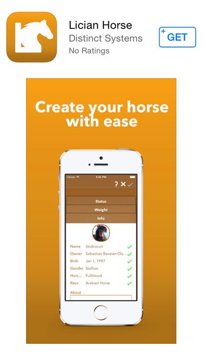 Lician Horse application