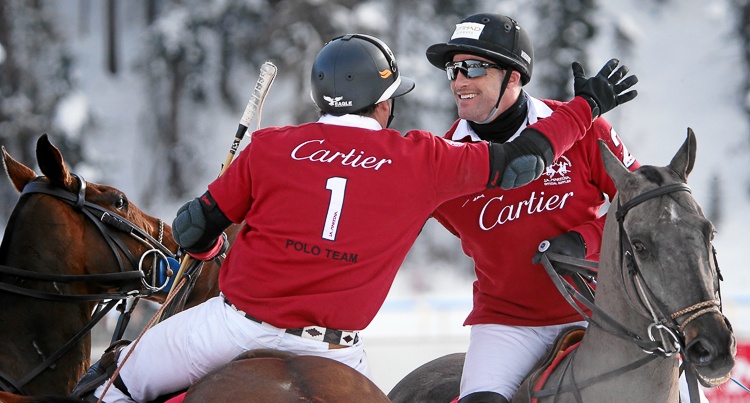 Snow Polo World Cup 2015 St Moritz fot. Andy Mettler