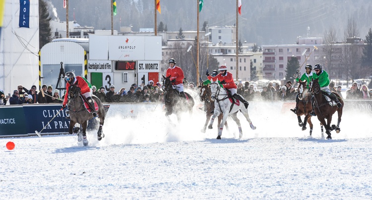 Snow Polo World Cup St. Moritz 2023, fot Weronika Rubaszkiewicz