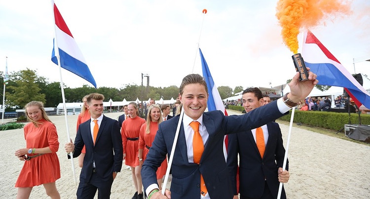 Inauguracja ME Dzieci, Juniorów i Młodych Jeźdźców Zuidwolde 2019, fot. Jeroen Spoolder