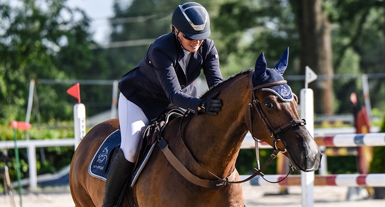 Daria Kobiernik & Winchester (Qulester x Nobody) w Bogusławicach, fot. Kamila Tworkowska