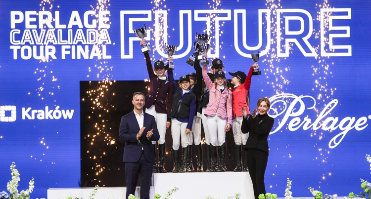 Dekoracja Perlage Cavaliady Future 2025/26, fot Dava Palej