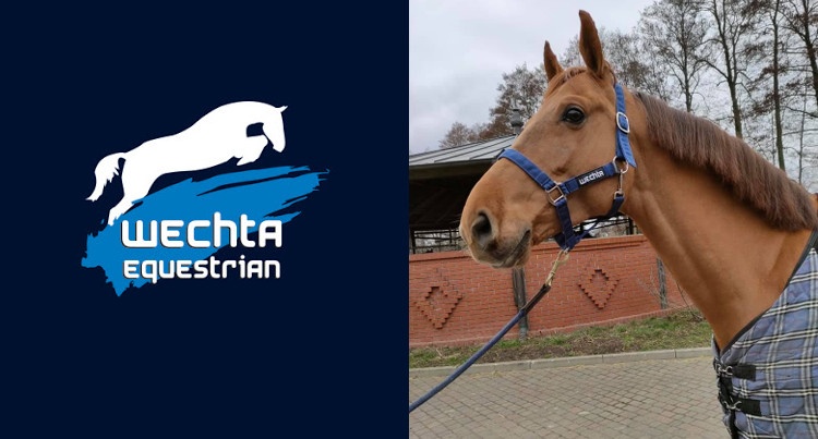 Logo Wechta Equestrian i Liverpool (Lauck's Locke x Hermes d'Auth), fot. Wechta Equestrian 
