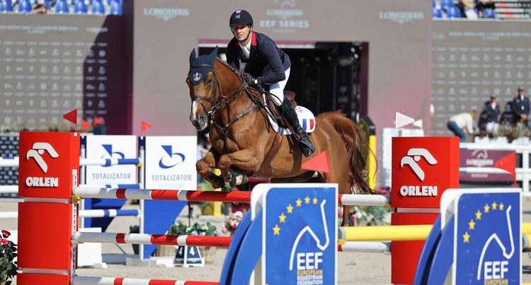 Julien Gonin (FRA) & Caprice de Guinfard, fot Dava Palej