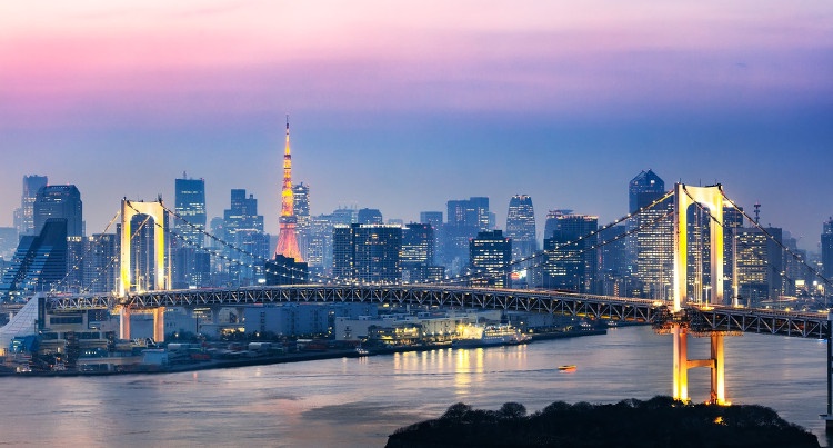 Panorama Tokio, fot. Tokyo 2020