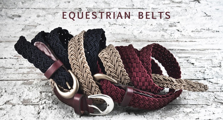 Equestrian Belts Paski z motywem hippicznym
