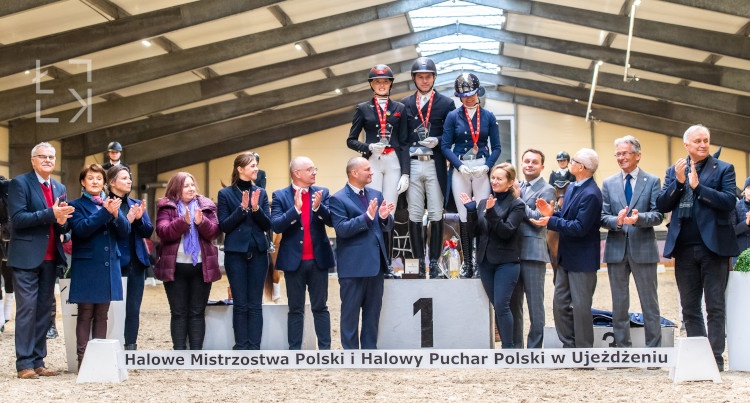 HMP w ujeżdżeniu 2023 – Seniorzy na podium, fot Łukasz Kowalski