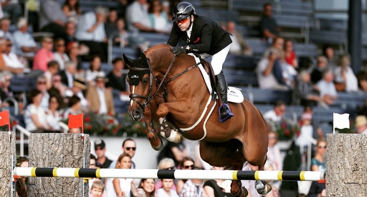 Eric Lamaze (CAN) & Chacco Kid (Chacco Blue x Come On), fot. Torrey Pines Stable/Facebook