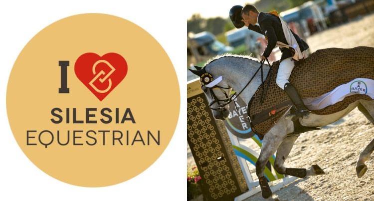 Logo zawodów, Grzegorz Nowak & Laos KG, fot Silesia Equestrian/Facebook